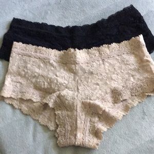 Brand new!Hanky Panky Boy-short underwear sizeXS 2 qty tag is faded not sure why